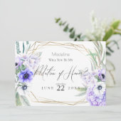 Violet Anemones zal je mijn matroos van eer zijn Kaart (Staand voorkant)