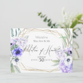 Violet Anemones zal je mijn matroos van eer zijn Kaart (Staand voorkant)