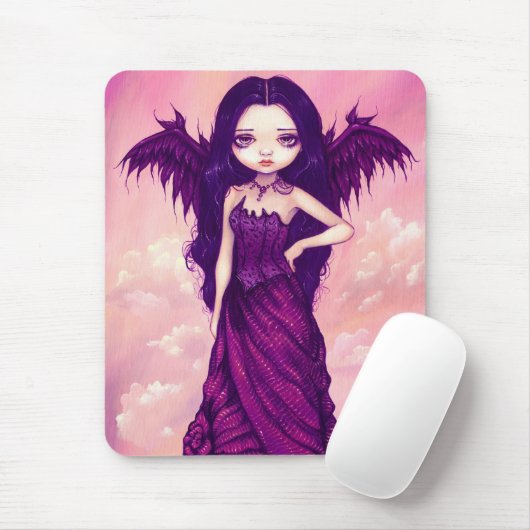 "Violet Angel" Mousepad Muismat (Met muis)