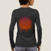 Violet Ashfall Tri-Blend Shirt (Achterkant)