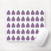 Violet Asian Moods Buddha Boys Muismat (Met muis)