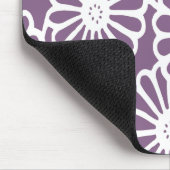 Violet Asian Moods Floral Muismat (Hoek)