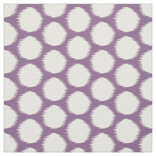 Violet Asian Moods Ikat Stippen Stof