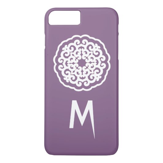 Violet Asian Moods Mandalla Case-Mate iPhone Case (Achterkant)