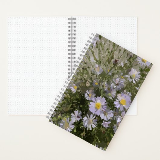 Violet Asters Notitieboek (Binnen)