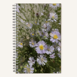 Violet Asters Notitieboek