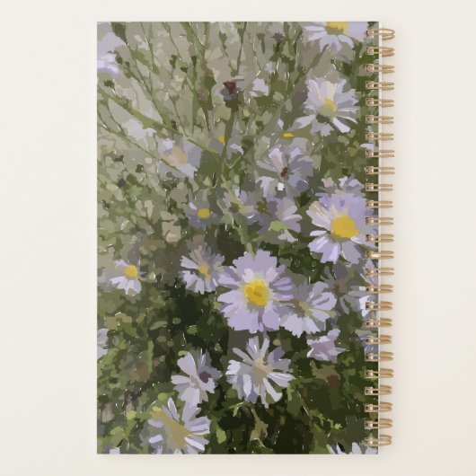 Violet Asters Planner (Achterkant)