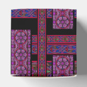 Violet Aurora Glas in lood Favor Box Bedankdoosjes (Bovenkant)