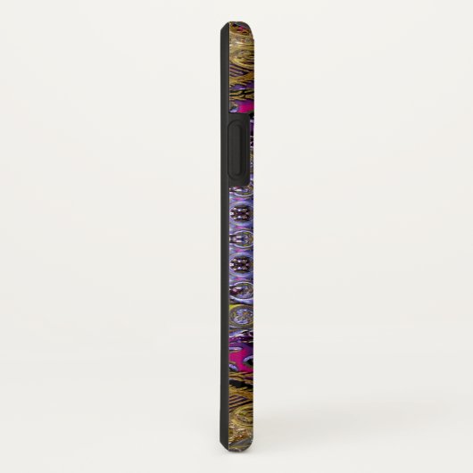 Violet-Baylphine, prachtig monogram Case-Mate iPhone Case (Achterkant/rechts)