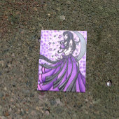 Violet Belly Dancer Briefkaart