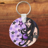 Violet Belly Dancer Sleutelhanger (Voorkant)