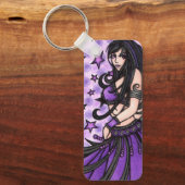 Violet Belly Dancer Sleutelhanger (Voorkant)