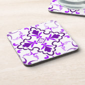 Violet Bier Onderzetter (Linkerzijde)