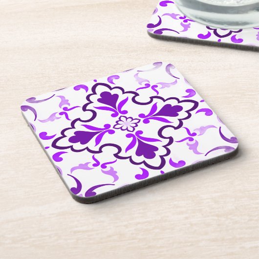 Violet Bier Onderzetter (Linkerzijde)