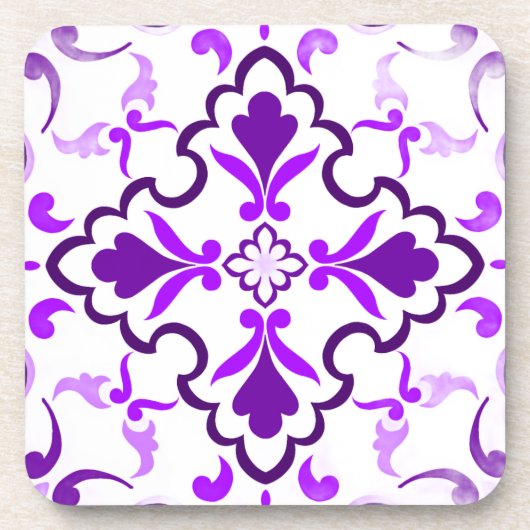 Violet Bier Onderzetter (Voorkant)