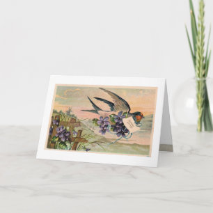 Violet Birthday Card Kaart