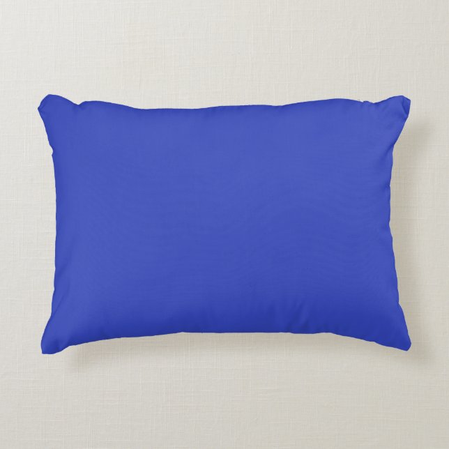 Violet blauw accent kussen (Voorkant)