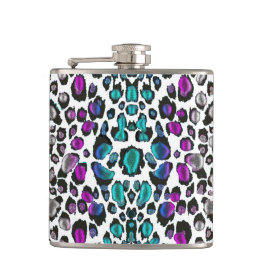  Violet Blauwgroen luipaard Ervaar Heupfles