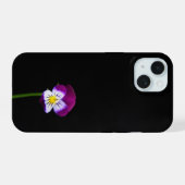 Violet Bloem ipha iPhone 15 Case (Achterkant horizontaal)