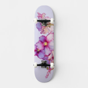 Violet Bloemen 7¼" Skateboard Compleet Skateboard