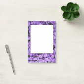 Violet bloemen ingelijst post het merkt viooltjes  post-it® notes (Kantoor)