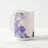 Violet Bloemen   Koffiemok (Voorkant links)