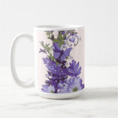 Violet Bloemen   Koffiemok (Links)