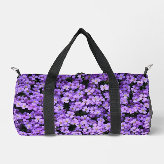 Violet Bloemen Mooie Viooltjes Plunjezak (Voorkant)