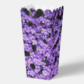 Violet Bloemen Popcorn Box Bedankdoosjes (Voorkant)