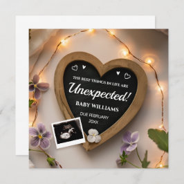 Violet Bloemen Zwangerschap aankondiging