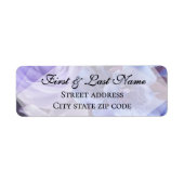 Violet Blue Florals Label (Voorkant)