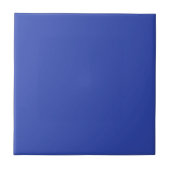 Violet Blue Solid Color Tile Tegeltje (Voorkant)