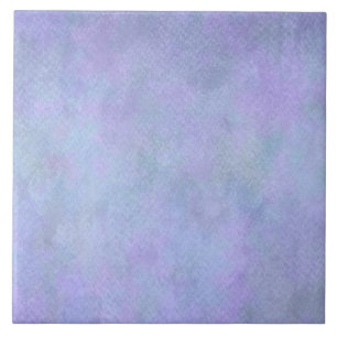 Violet Blue Waterverf Paper Background Sjabloon Tegeltje