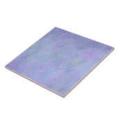 Violet Blue Waterverf Paper Background Sjabloon Tegeltje (Zijkant)