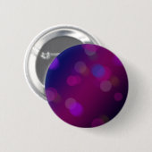 Violet Bokeh Ronde Button 5,7 Cm (Voorkant /achterkant)