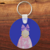 Violet boog en bril sleutelhanger (Voorkant)