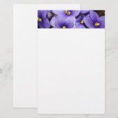 Violet Boquet Briefpapier (Voorkant / Achterkant)