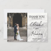 Violet Brazilië Paspoort Bedankkaart (Voorkant)