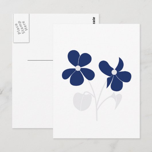 Violet Briefkaart (Voorkant / Achterkant)