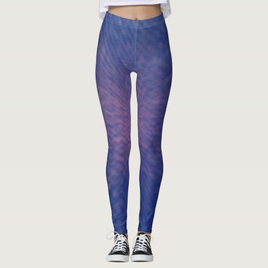 Violet Burst Leggings (Voorkant)