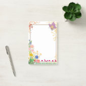 Violet Butterfly lijst notitieblok Post-it® Notes (Kantoor)