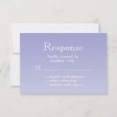 Violet Butterfly RSVP (Voorkant)