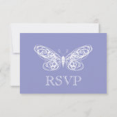Violet Butterfly RSVP (Achterkant)