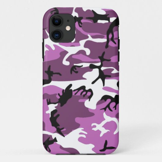 Violet Camo Case-Mate iPhone Case (Achterkant)