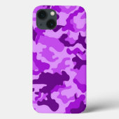 Violet Camo Pattern Case-Mate iPhone Case (Achterkant)