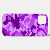 Violet Camo Pattern Case-Mate iPhone Case (Achterkant (horizontaal))