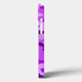 Violet Camo Pattern Case-Mate iPhone Case (Achterkant / Links)