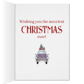 Violet Car met kerstcadeaus (Binnen (Rechts))