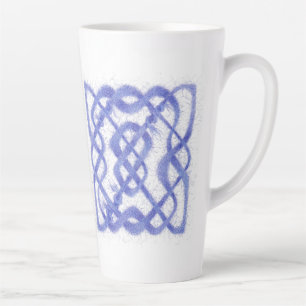 VIOLET CELTIC KNOT Tall Latte Mok