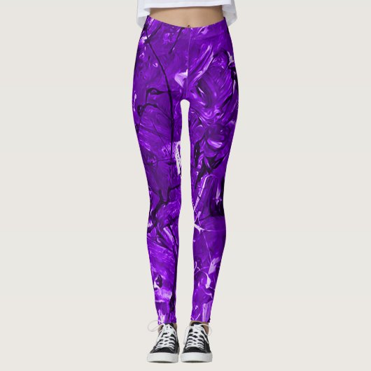 Violet Chaos Leggings (Voorkant)